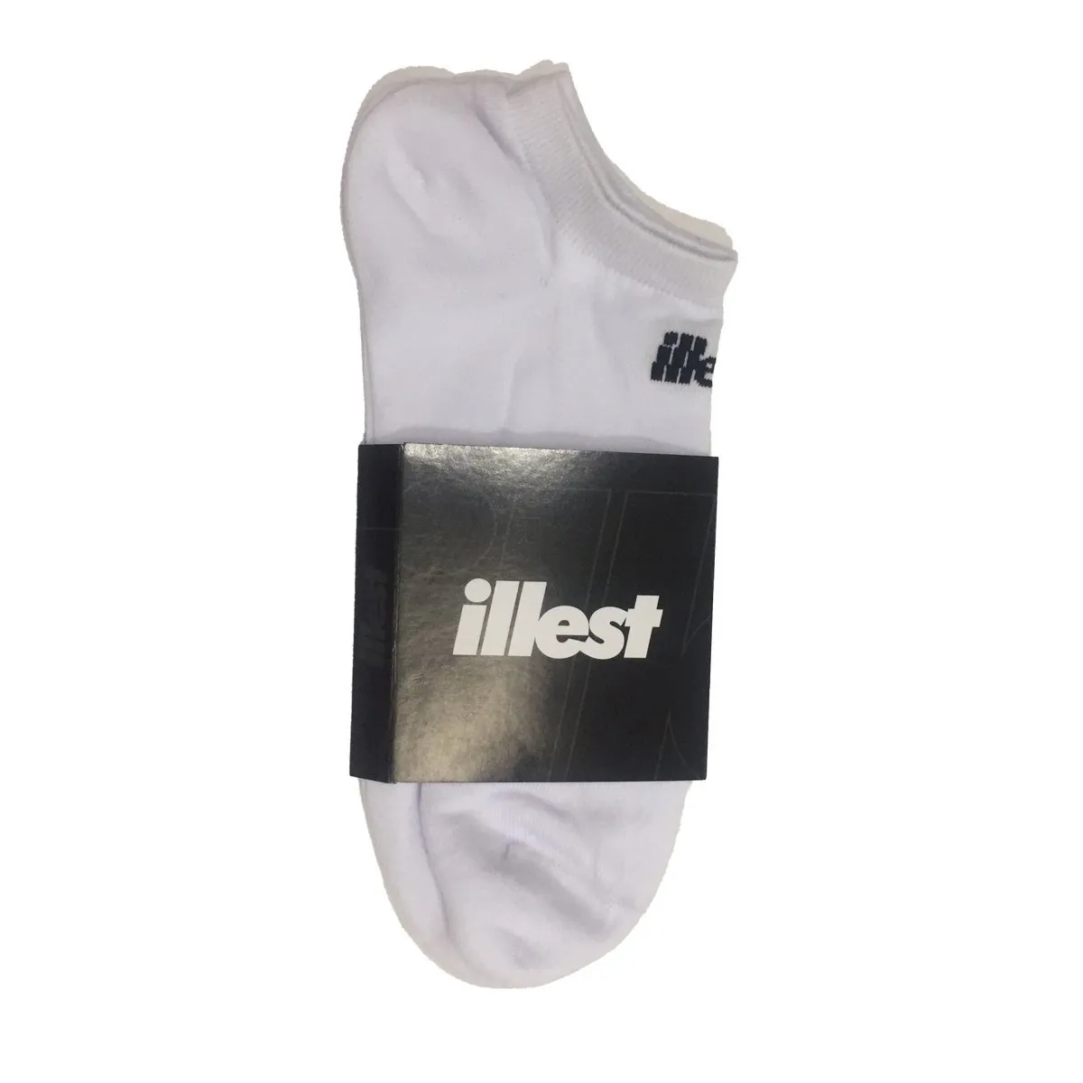 ILLEST ESSENTIAL ANKLE SOCKS - BLACK/WHITE