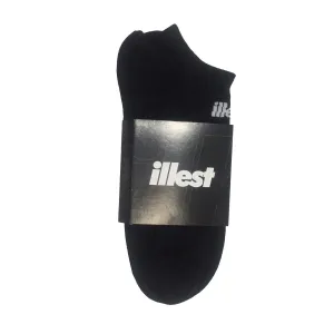 ILLEST ESSENTIAL ANKLE SOCKS - BLACK/WHITE