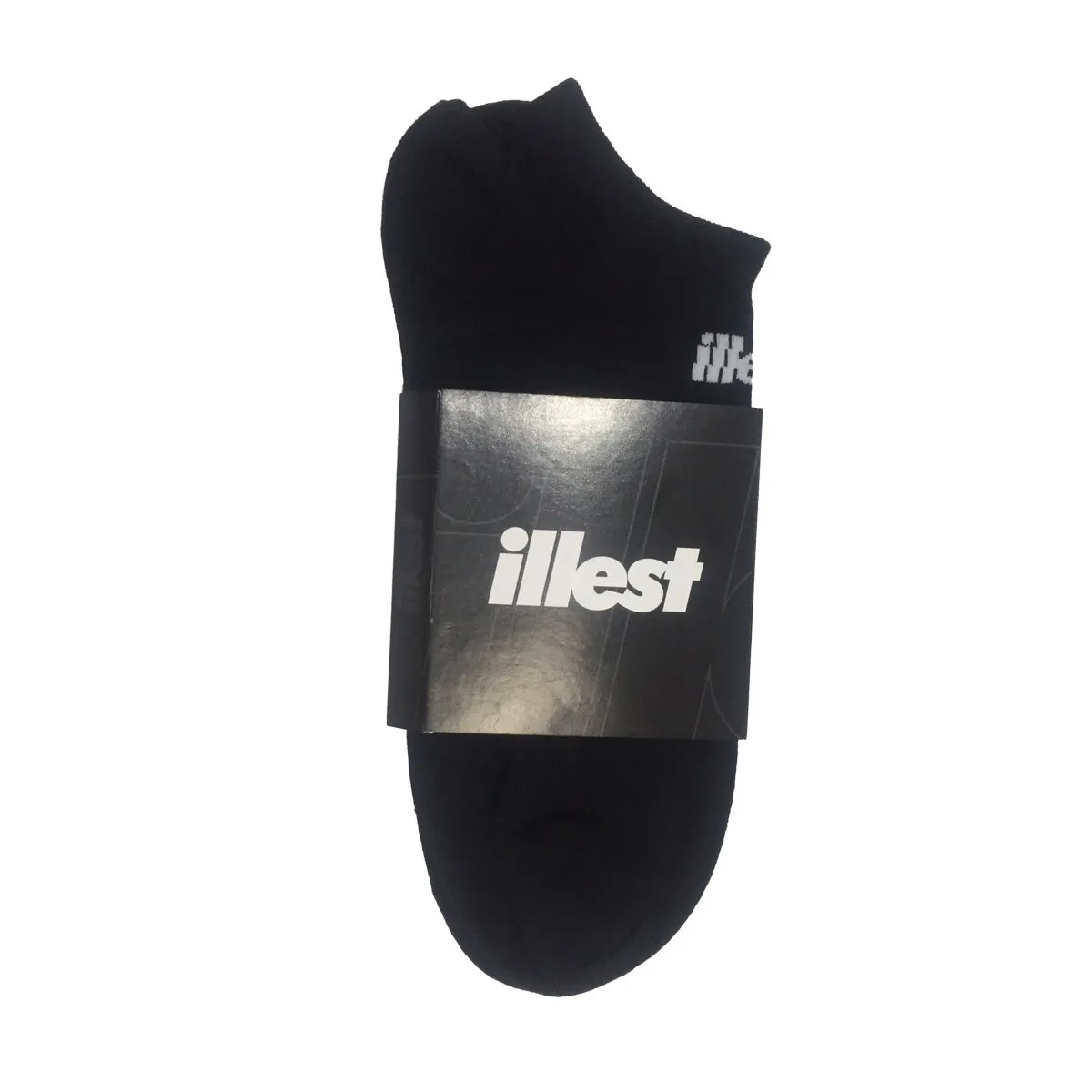 ILLEST ESSENTIAL ANKLE SOCKS - BLACK/WHITE