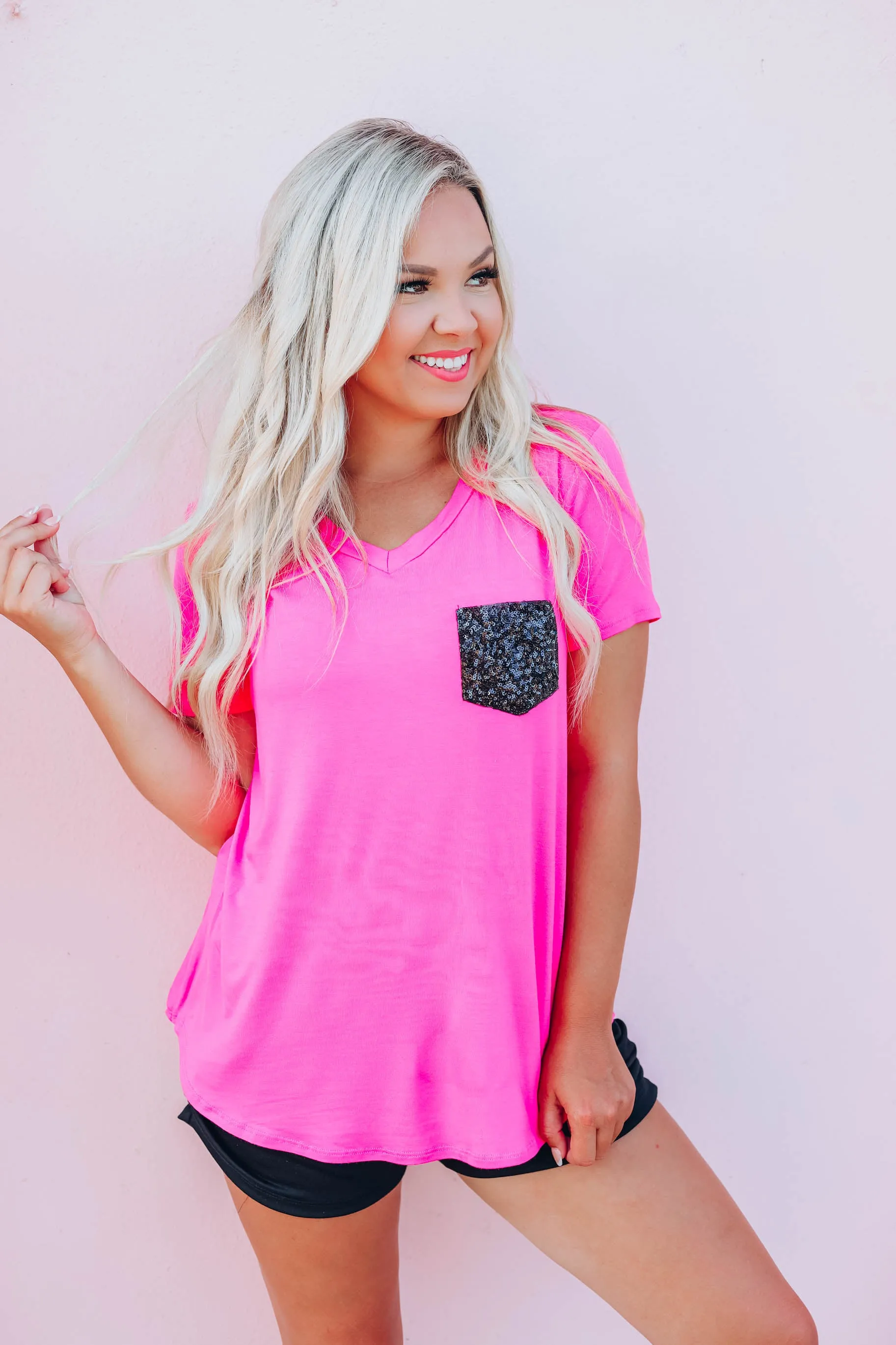 Inner Goddess Top - Hot Pink