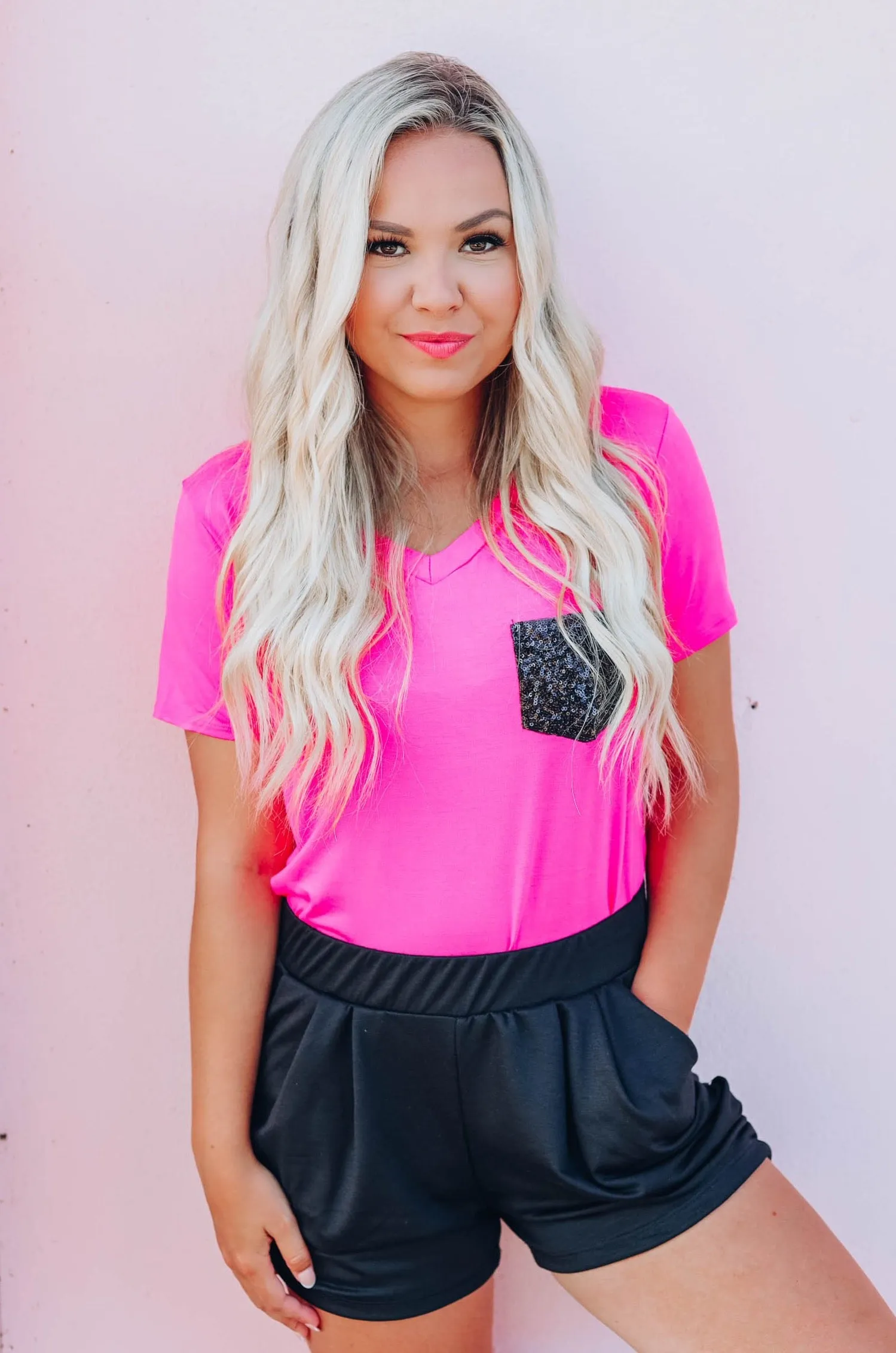 Inner Goddess Top - Hot Pink