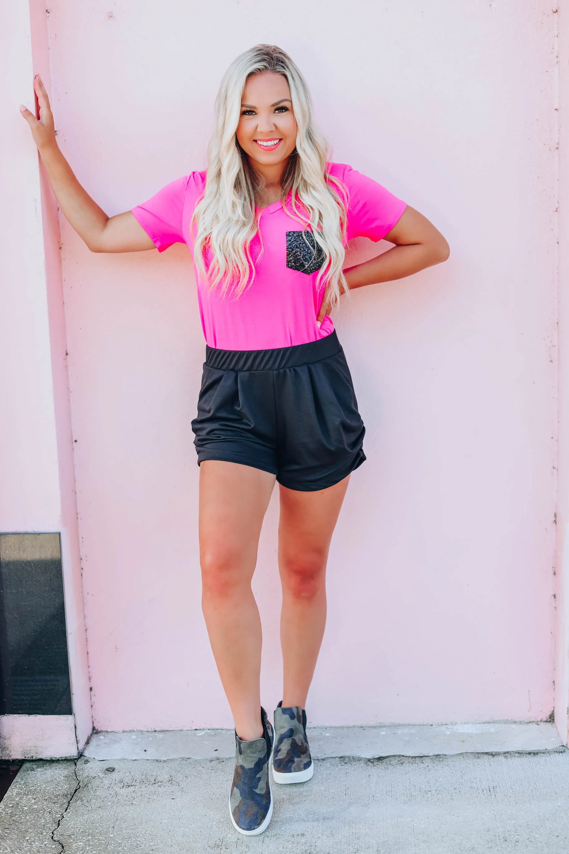 Inner Goddess Top - Hot Pink