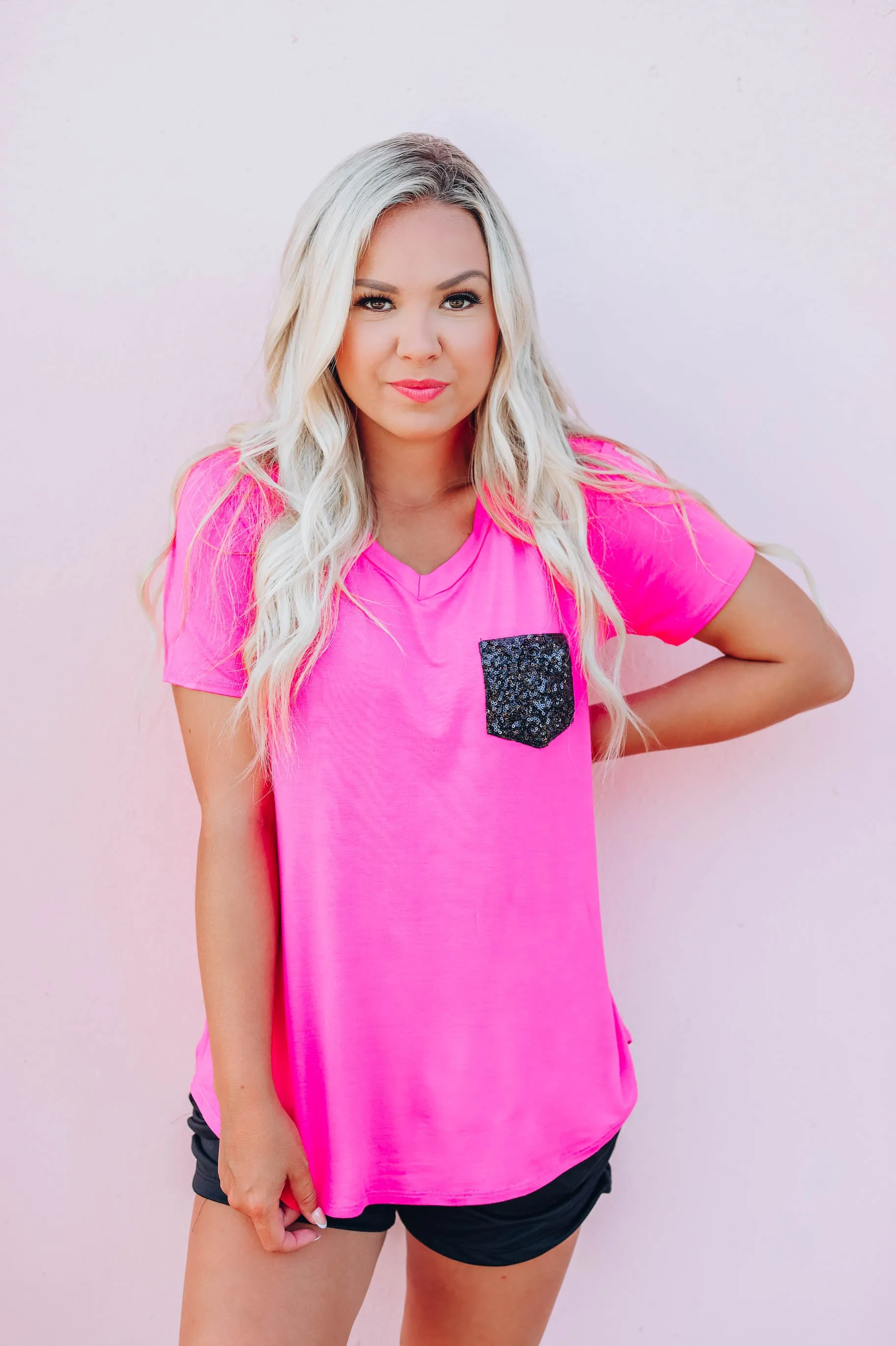 Inner Goddess Top - Hot Pink