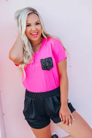 Inner Goddess Top - Hot Pink