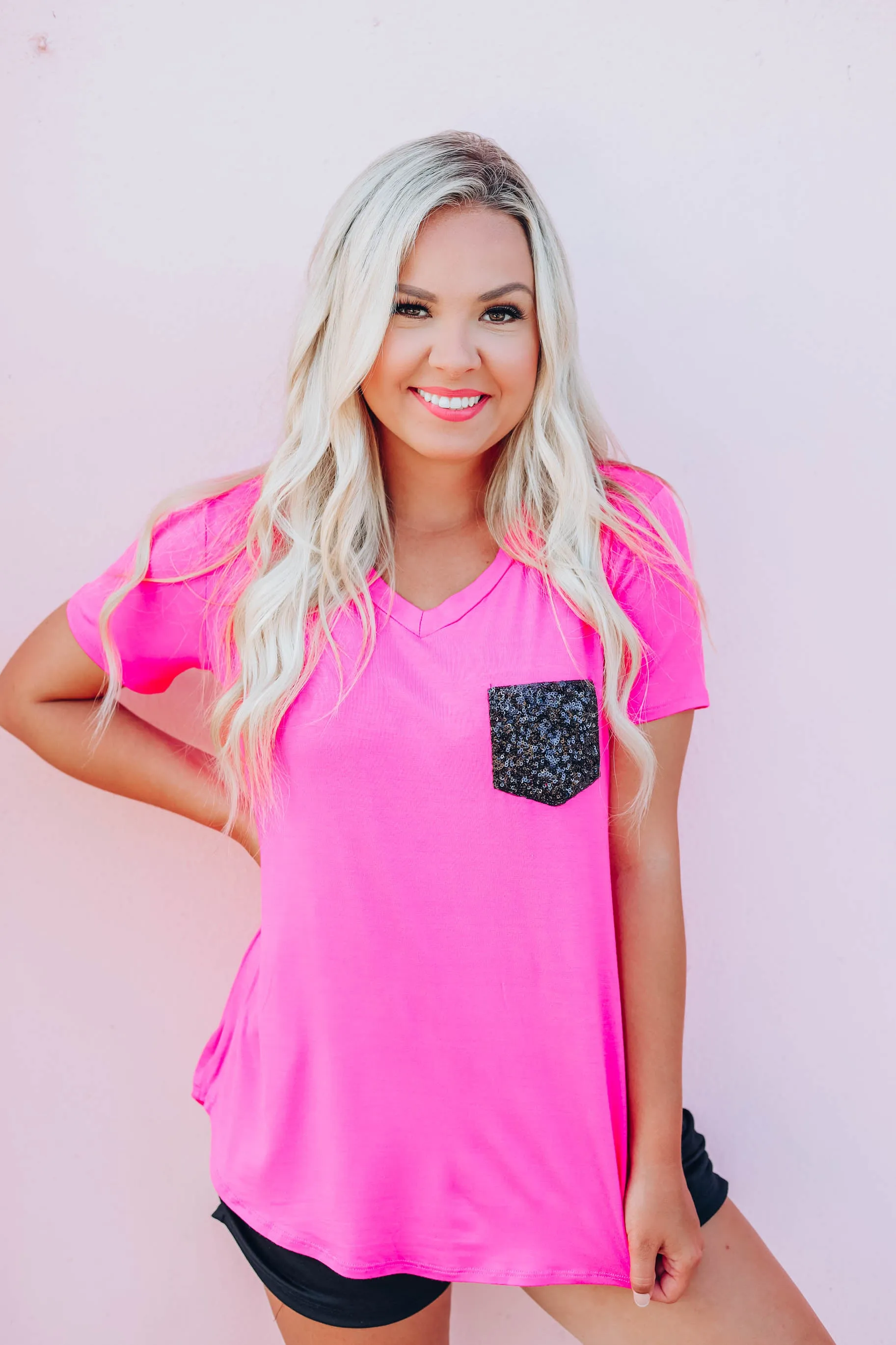 Inner Goddess Top - Hot Pink