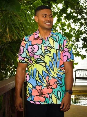 Island Bloom - Short Sleeve Shirt