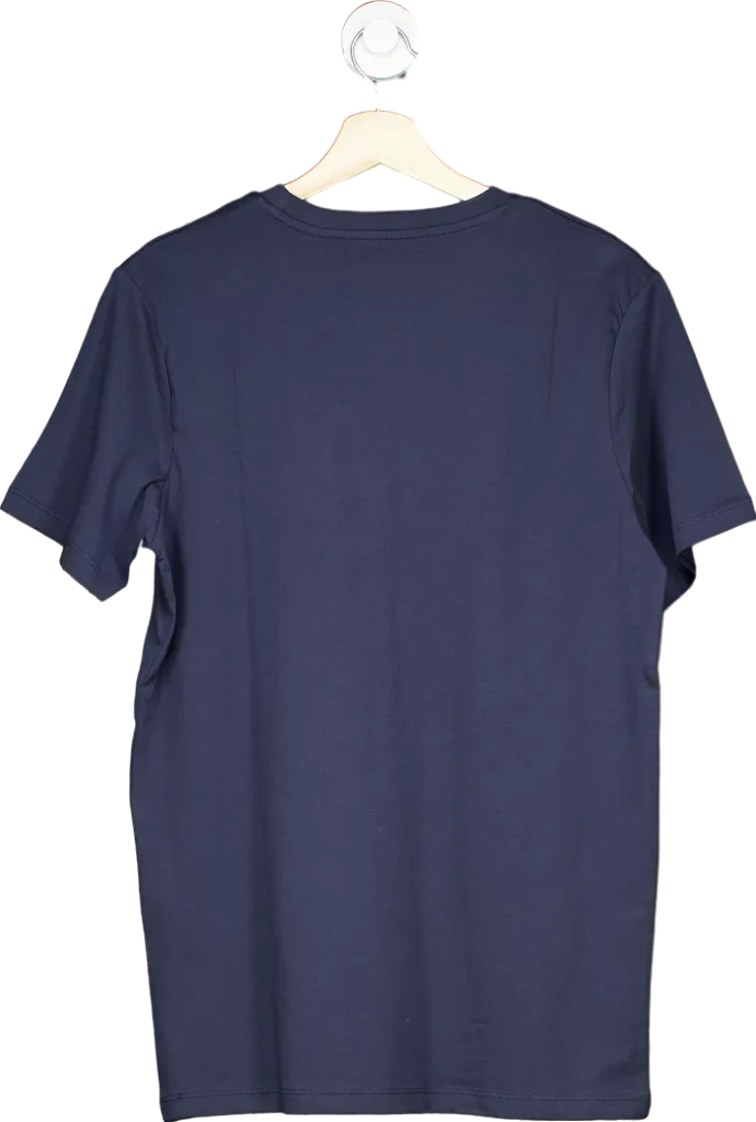 Jack & Jones Navy Blue Short Sleeve T-Shirt UK S