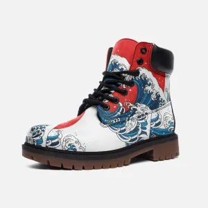 Japanese Wave Casual Leather Lightweight boots TB