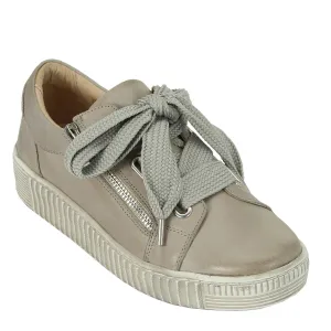 Jovi Leather Sneaker - Stone - ES8