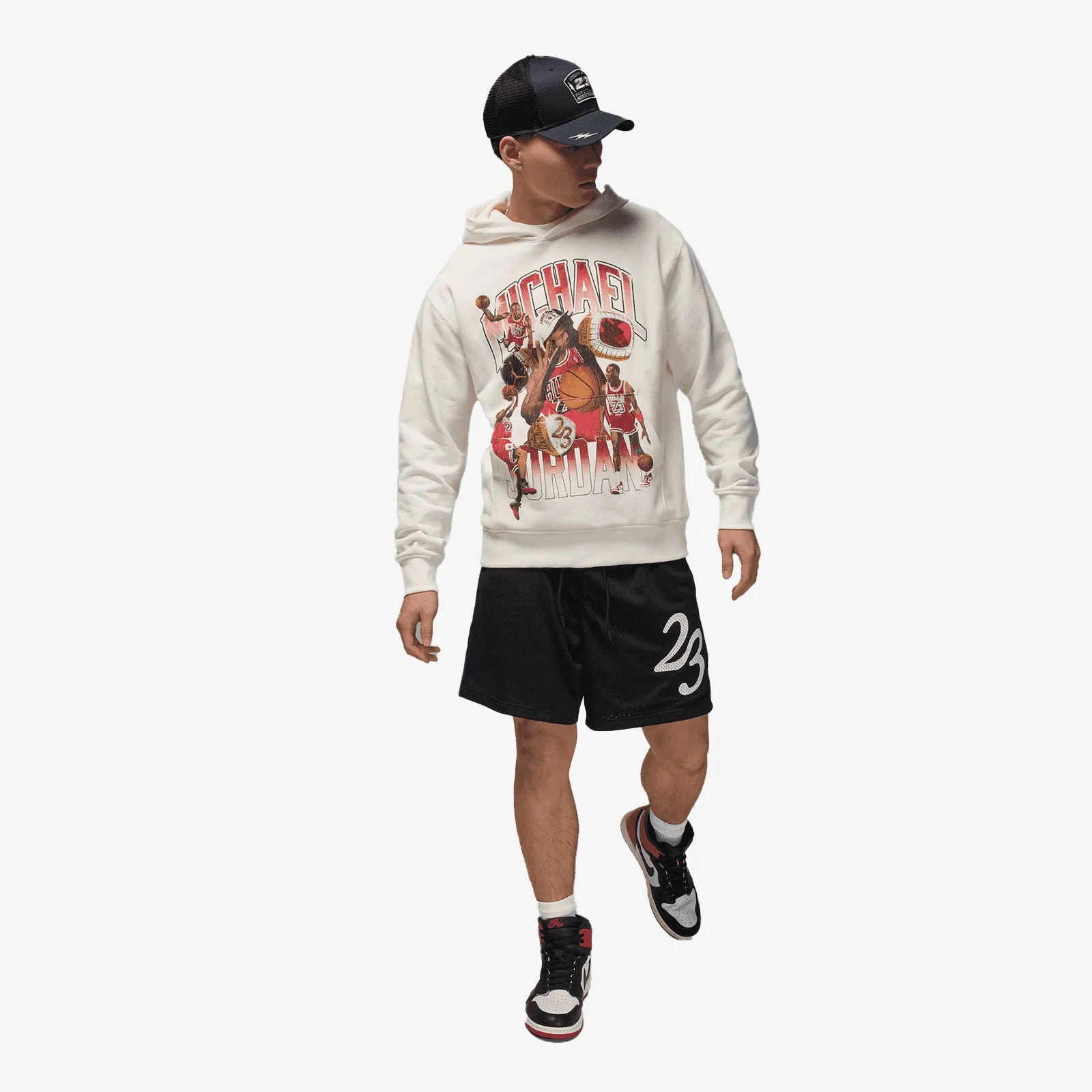 Jumpman MVP 23 Mesh Shorts - Off Noir