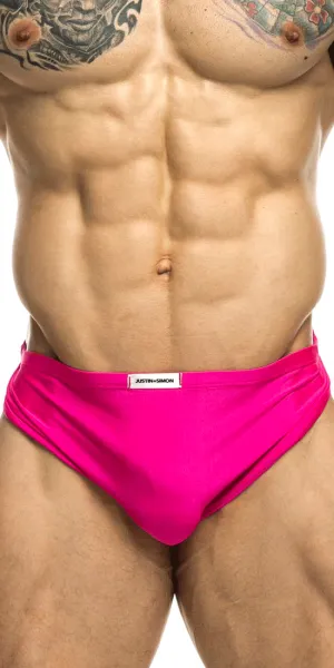 Justin Simon Xsj09 Running Shorts Hot Pink
