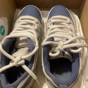 Kids Blue and White Jordan’s