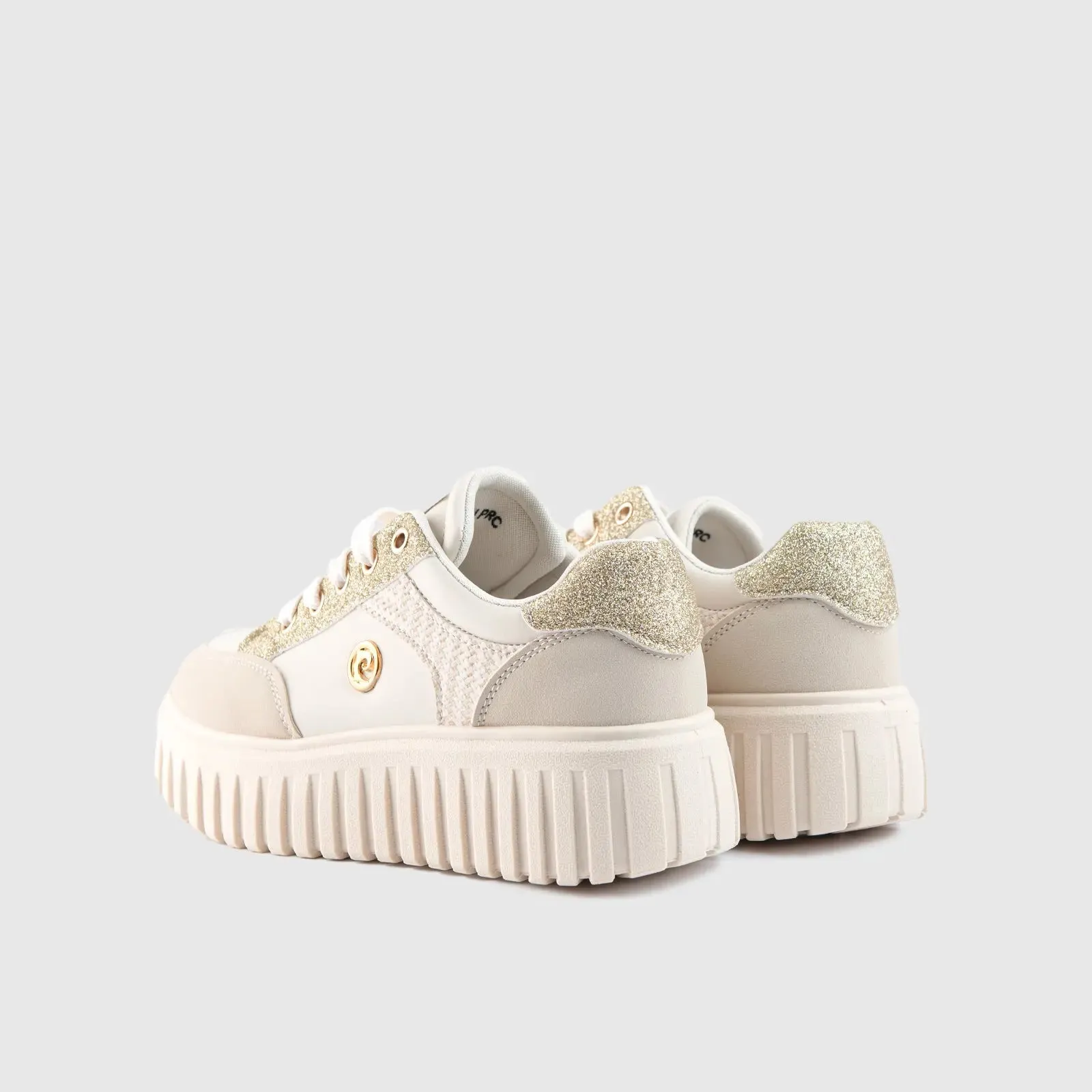 Ladies Sneaker Beige Multi 10516