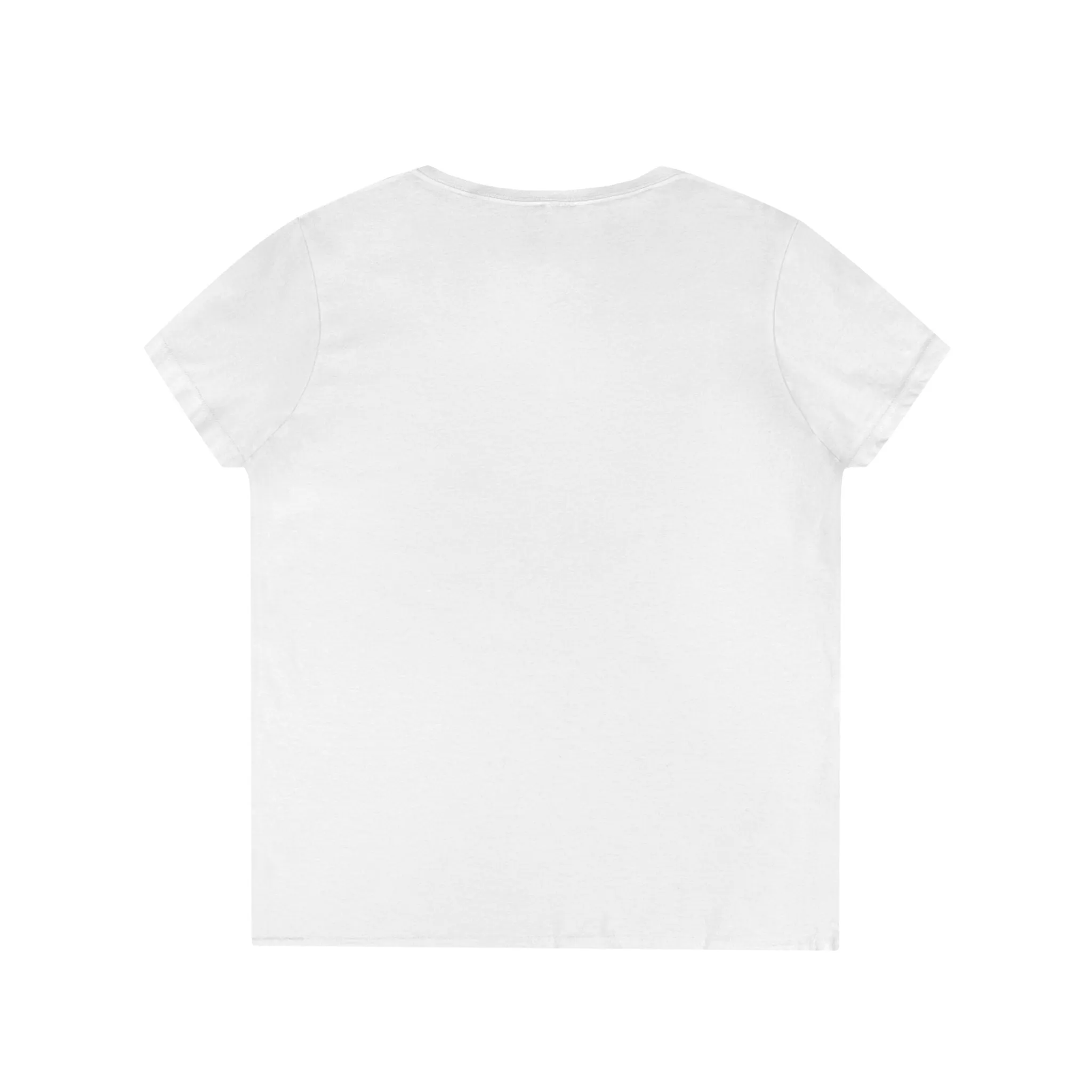 Ladies' V-Neck T-Shirt - Tranquility & Serenity Design | Relaxed Casual Wear