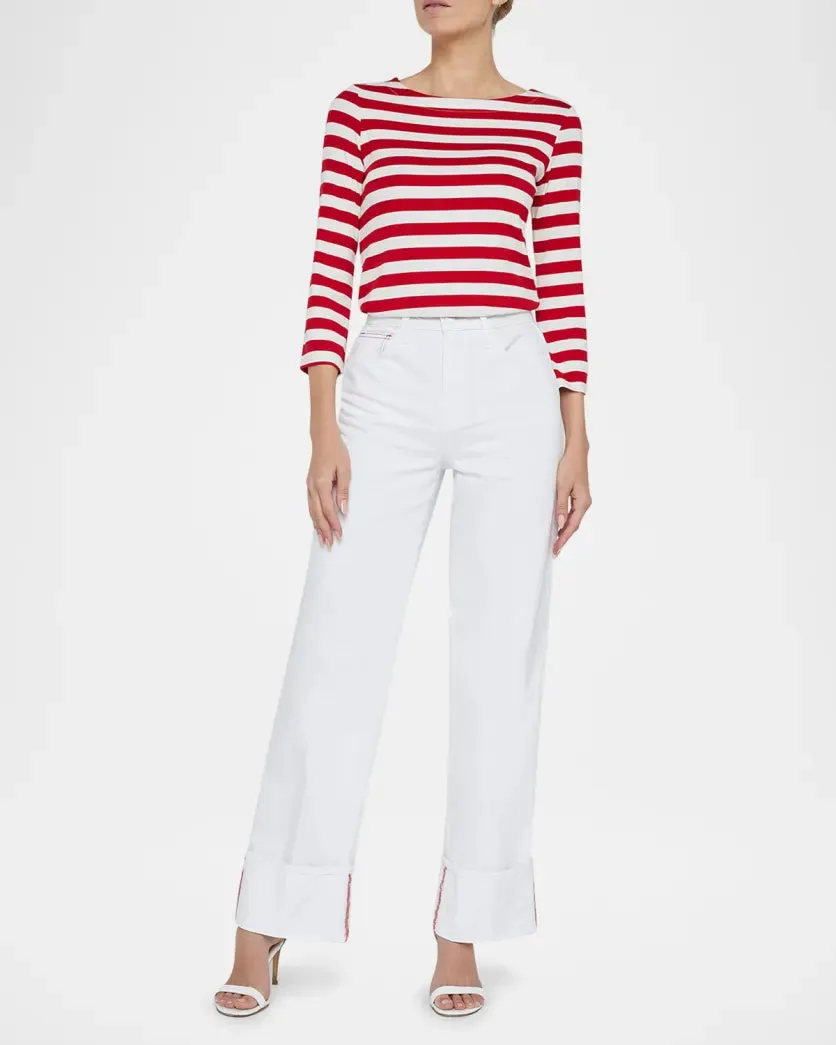 L'AGENCE MILEY HIGH-RISE CUFFED JEAN