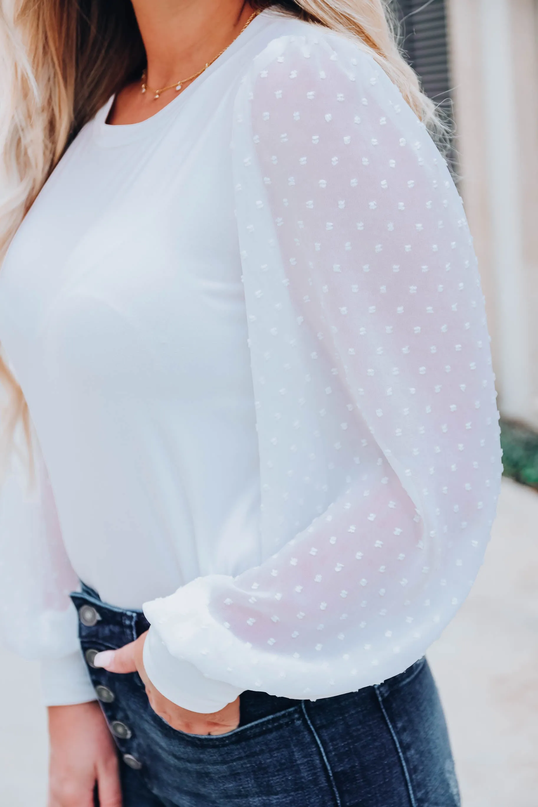 Let's Take A Trip Top - Ivory