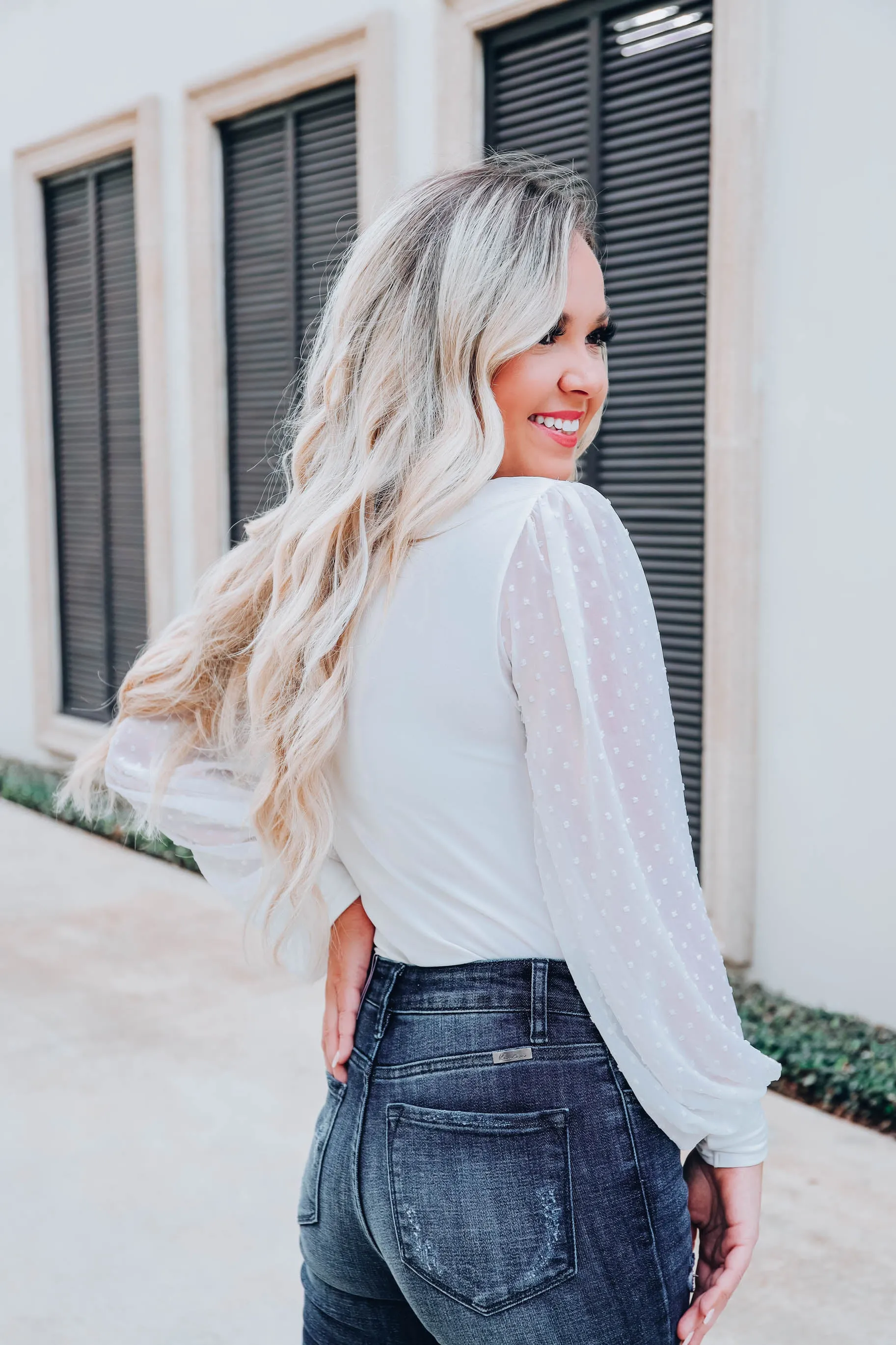 Let's Take A Trip Top - Ivory