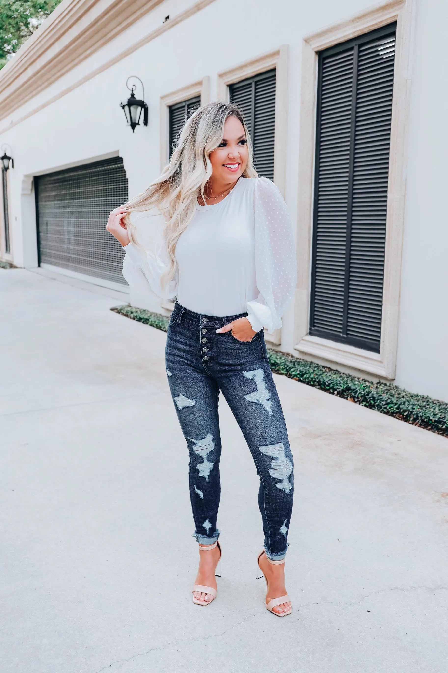 Let's Take A Trip Top - Ivory