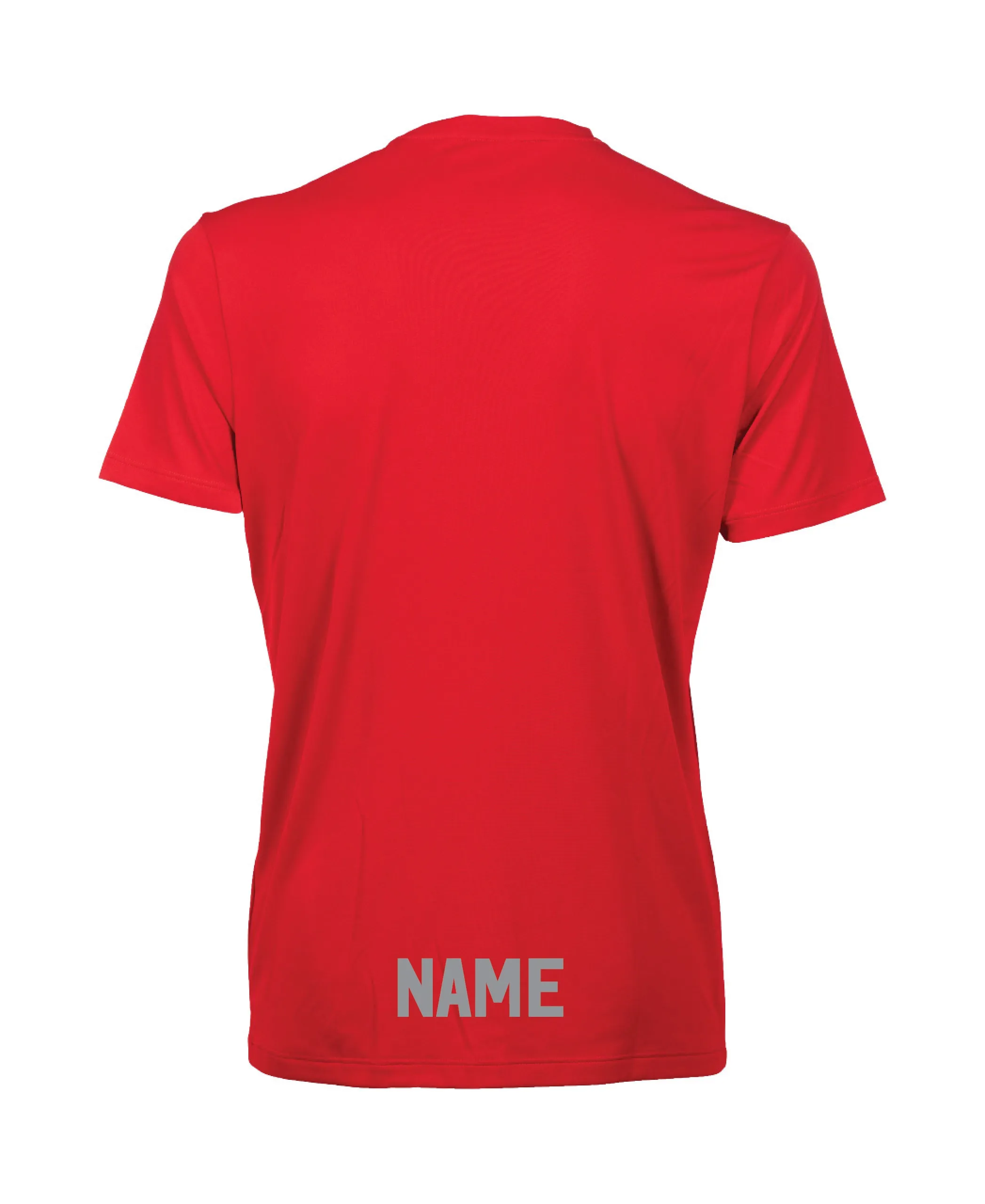Levin Swimming Club Unisex Team T-Shirt Solid - Red