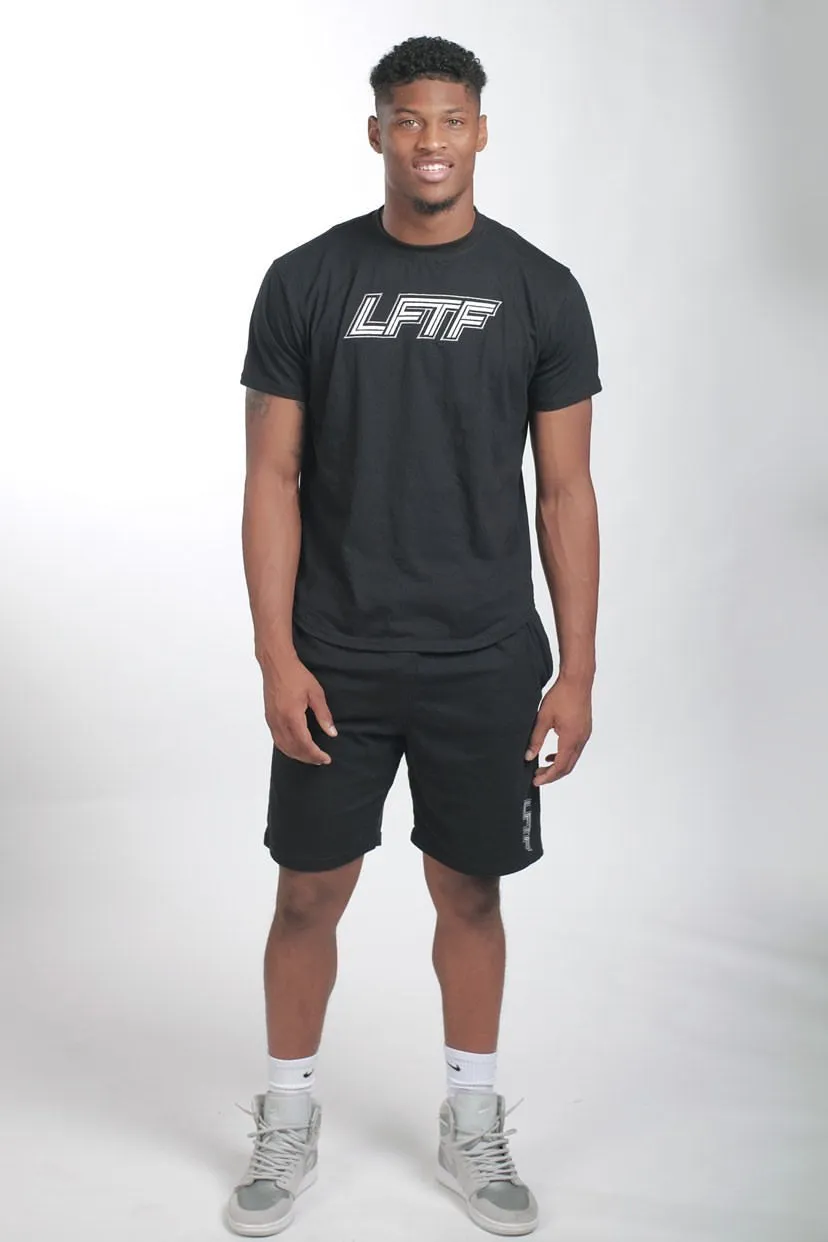 LFTF "Black" Embroidered Logo Set