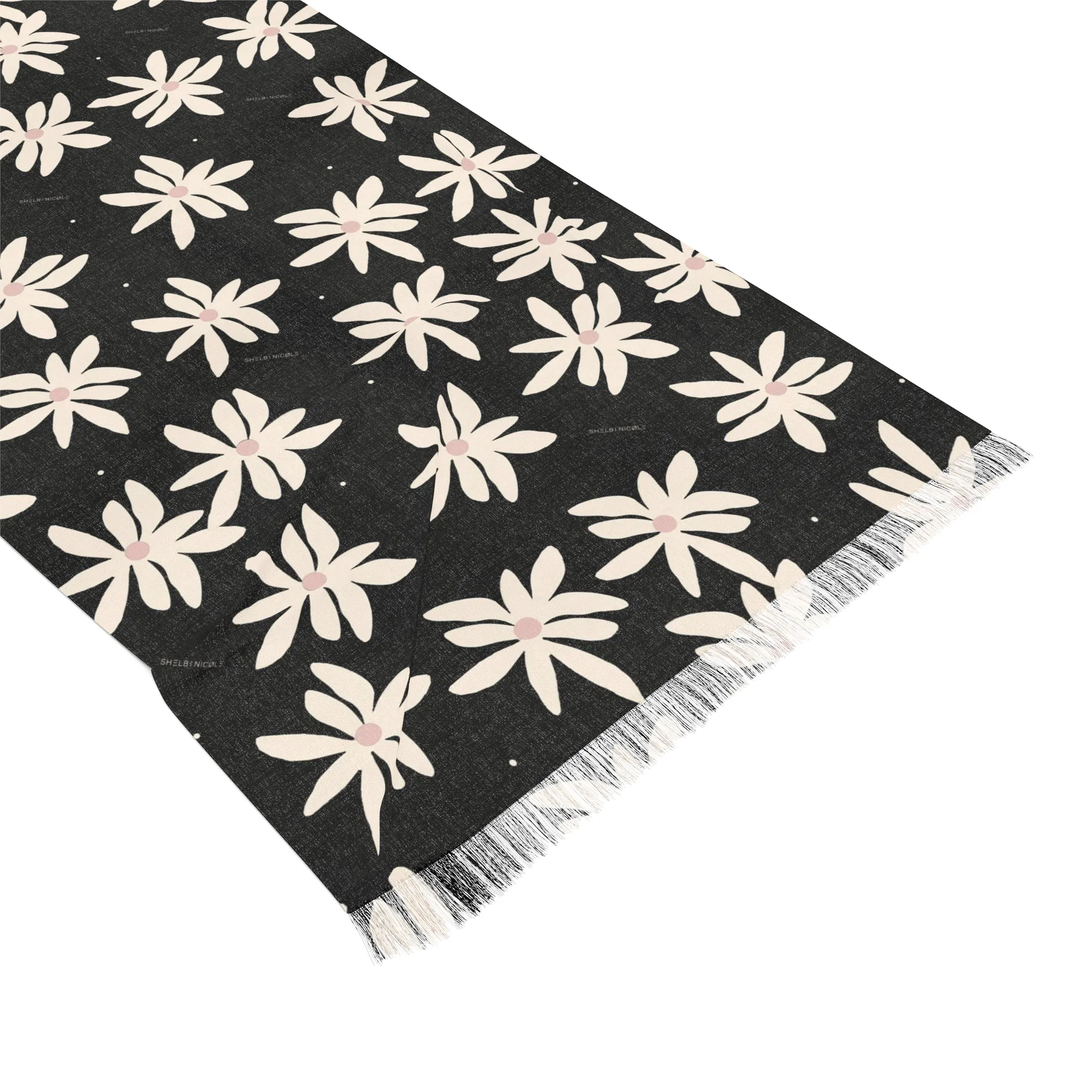 Lightweight Floral Scarf by Shelbi Nicole