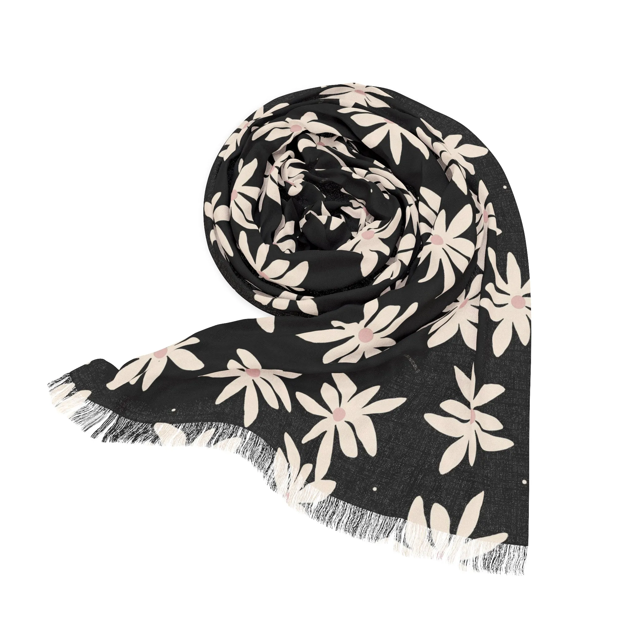 Lightweight Floral Scarf by Shelbi Nicole