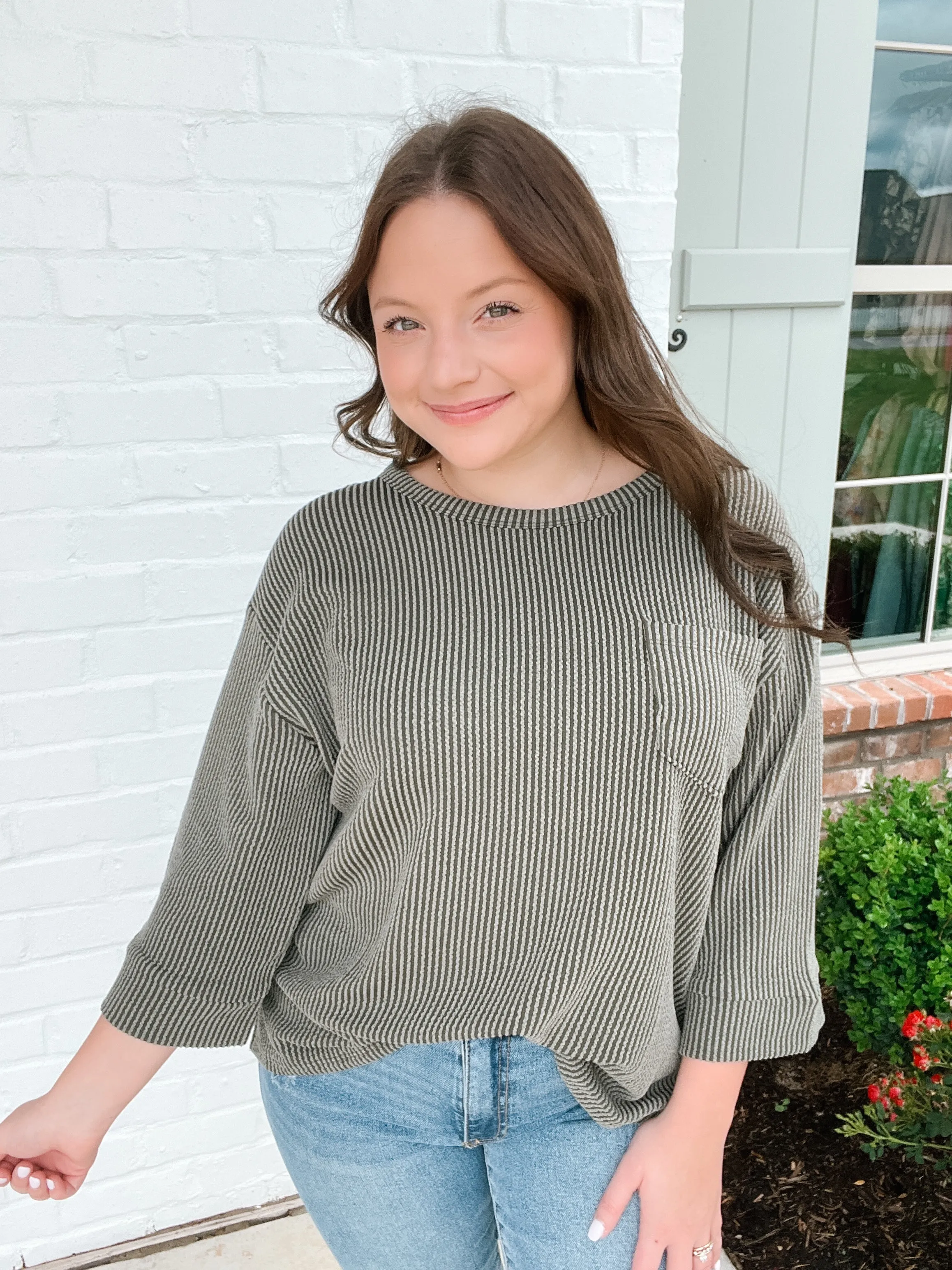 Lightweight Ribbed Top