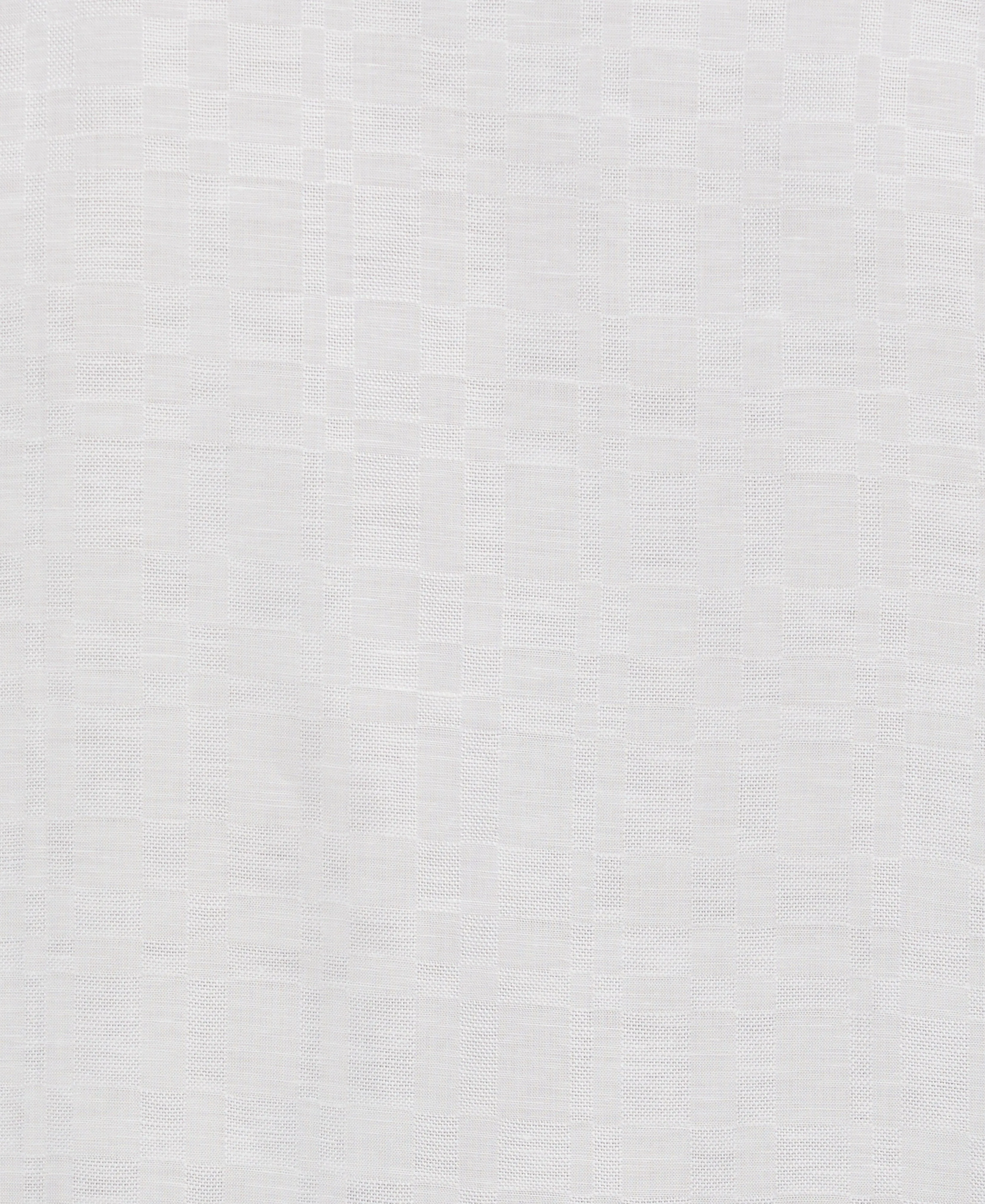 Linen Blend Plaid Dobby Shirt
