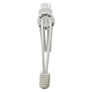 Lock Laces - White (1 Pair Pack)