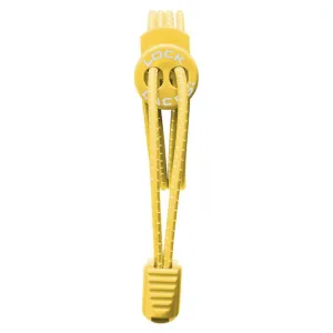 Lock Laces - Yellow (1 Pair Pack)