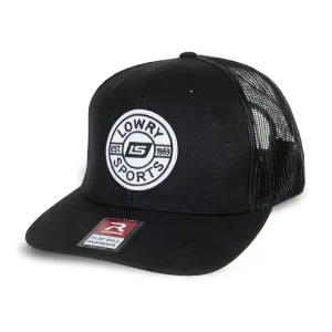 Lowry Sports Fitted Snapback Hat
