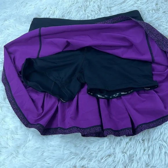 Lululemon Circuit Breaker Skirt (Tall) Circuit Aurora Black / Black