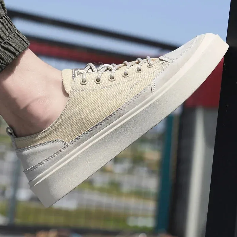 Luxus-Leder SoleCraft Herren Handgemachte Sneakers
