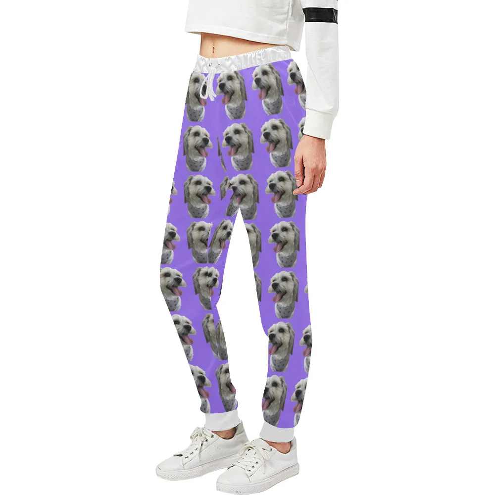 Malshi/Maltese Shih Tzu Pants - Purple