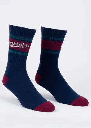 Mathlete Athletic Ribbed Socks