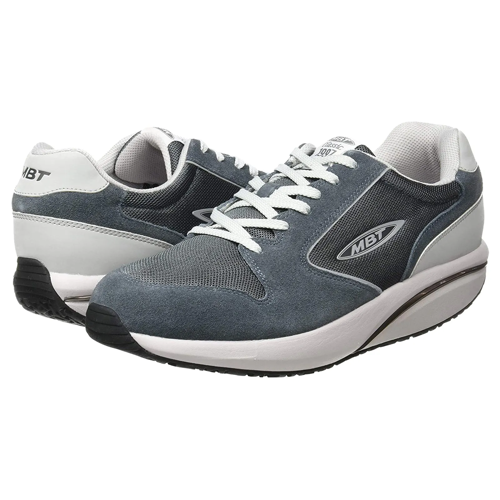 MBT MBT 1997 Classic Suede Textile Men's Low Top Sneakers
