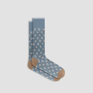 Medallion Mid-Calf Socks