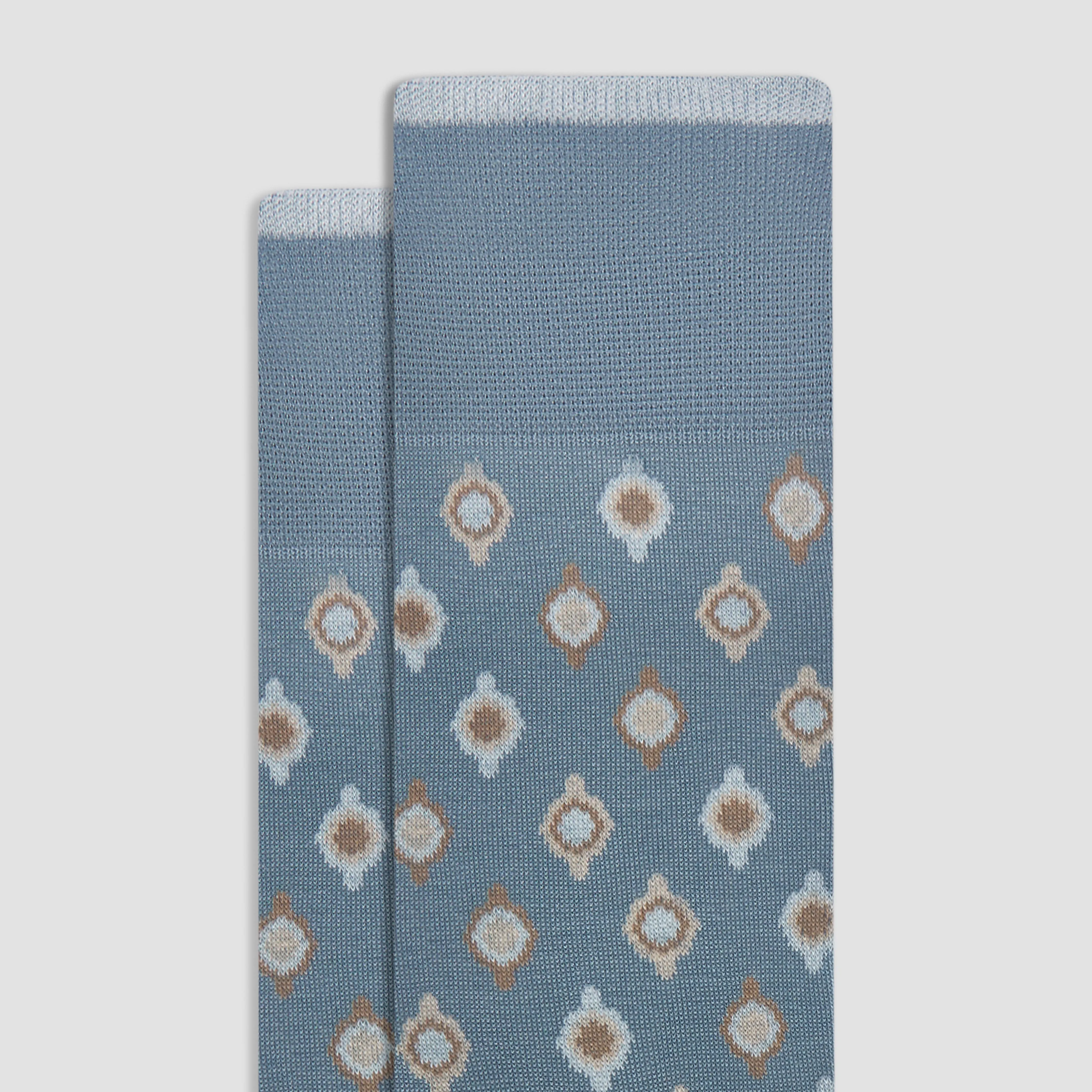 Medallion Mid-Calf Socks
