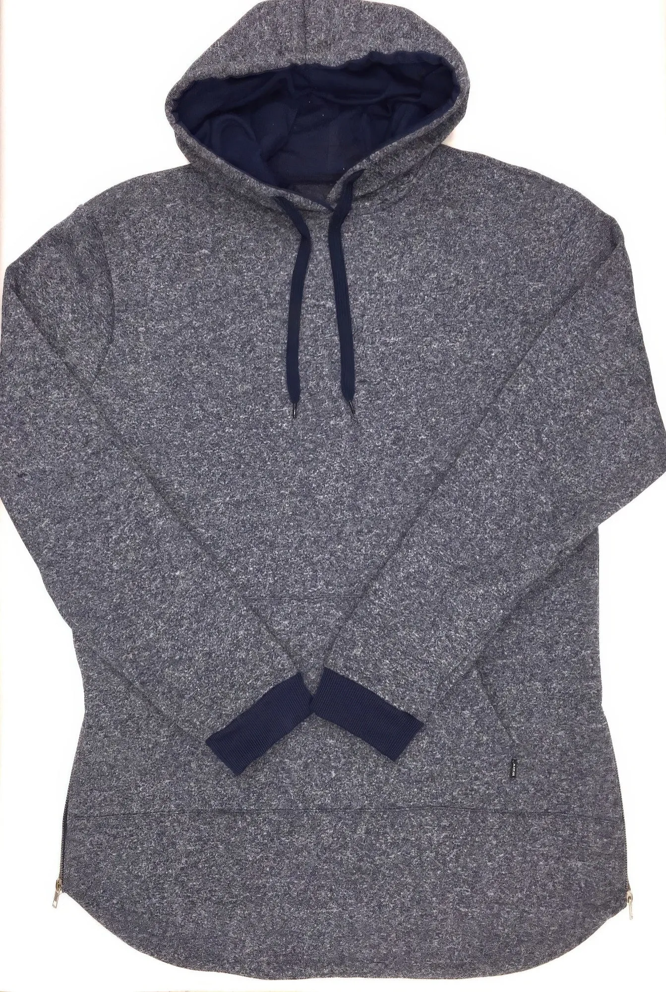 Men's Extra-long Marble Hoodie