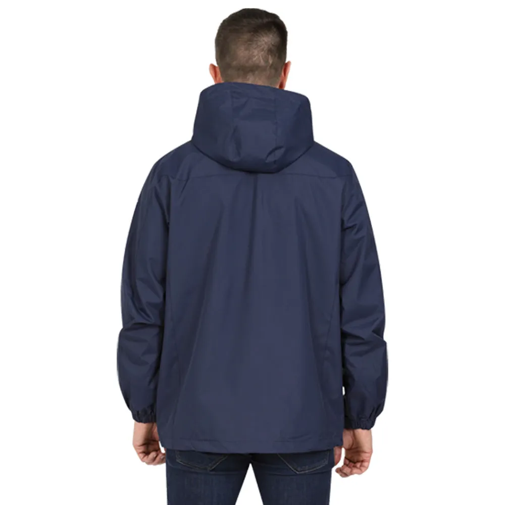 Men's Lightweight Rain Jacket - Navy