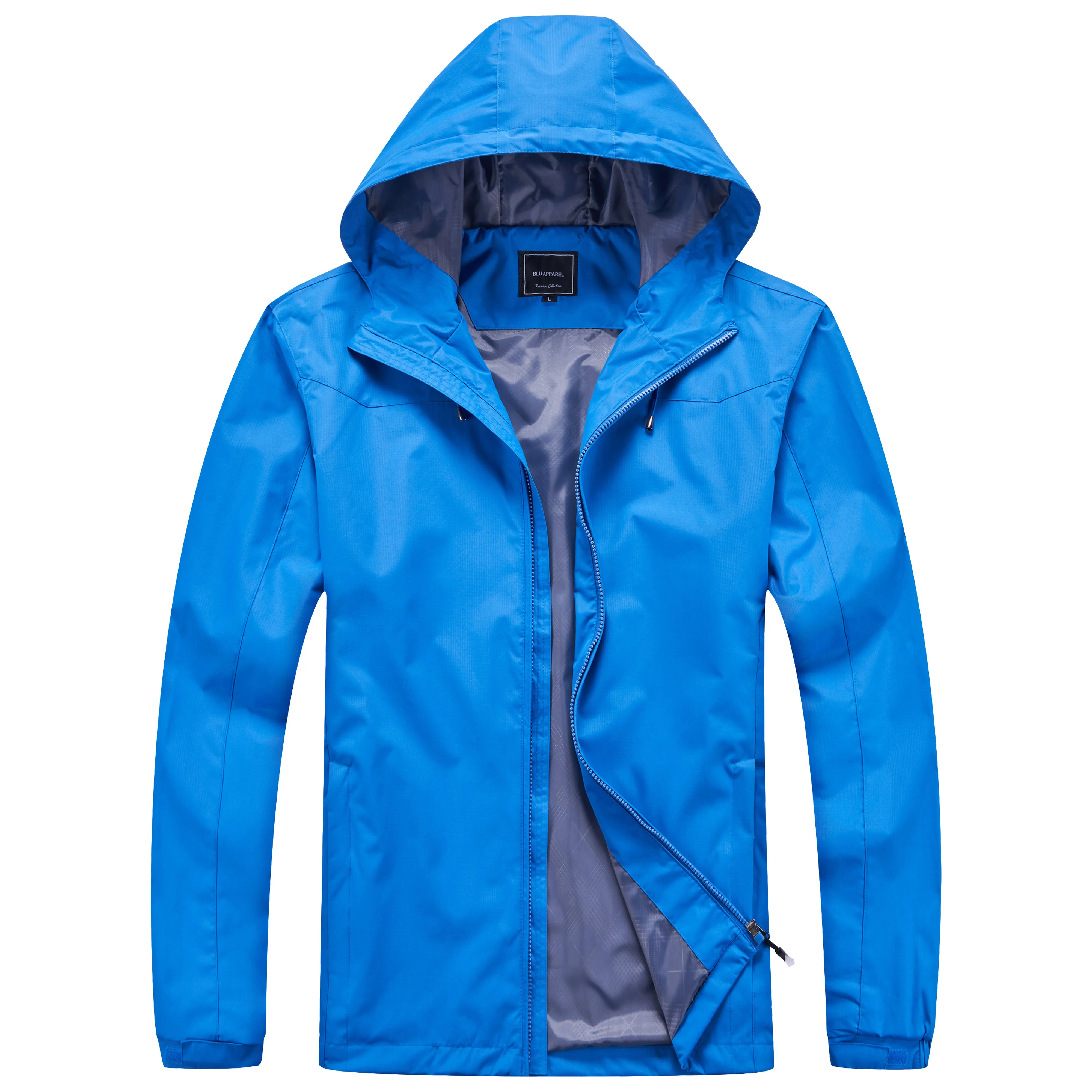 Men's Lightweight Rain Jacket - Navy