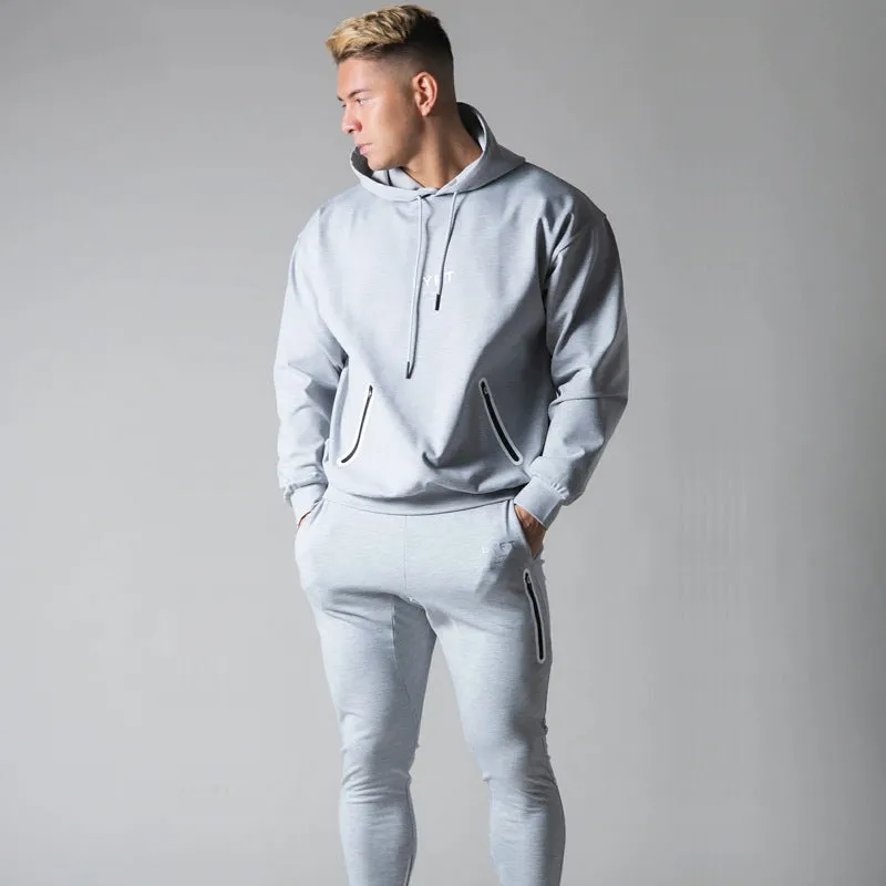 Mens Lyft Zip Pocket Casual Hooded Sports Sweatshirt