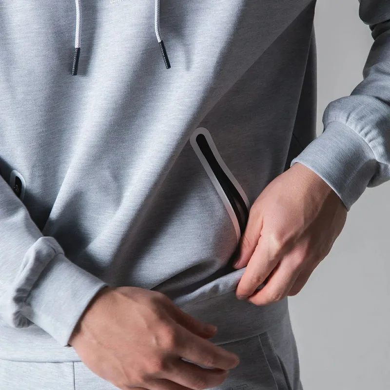 Mens Lyft Zip Pocket Casual Hooded Sports Sweatshirt