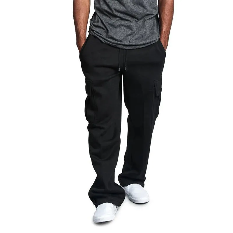 Mens Pocket Casual Trousers