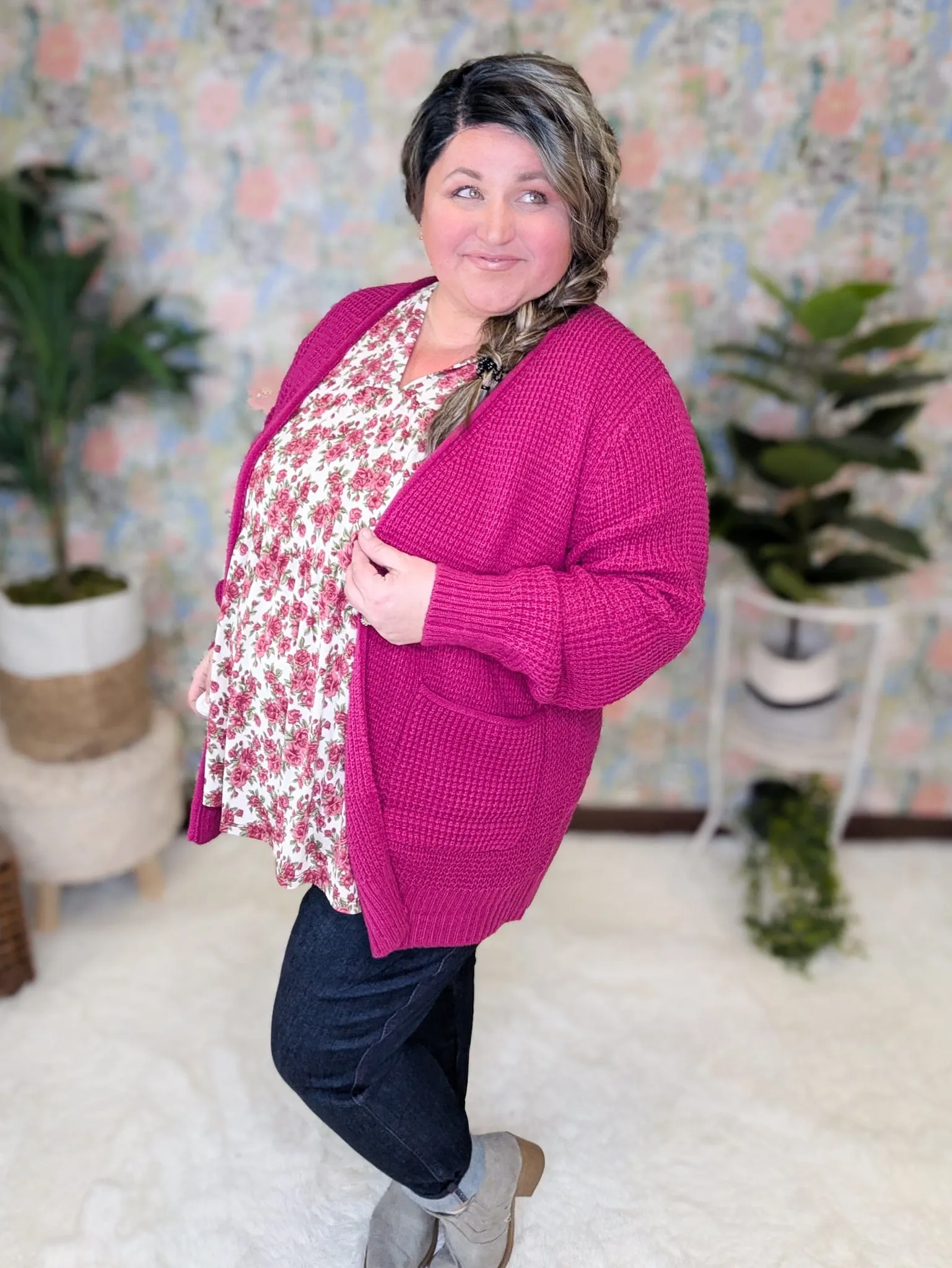 Millie Sweater Cardi w/Patch Pockets (9 colors!)