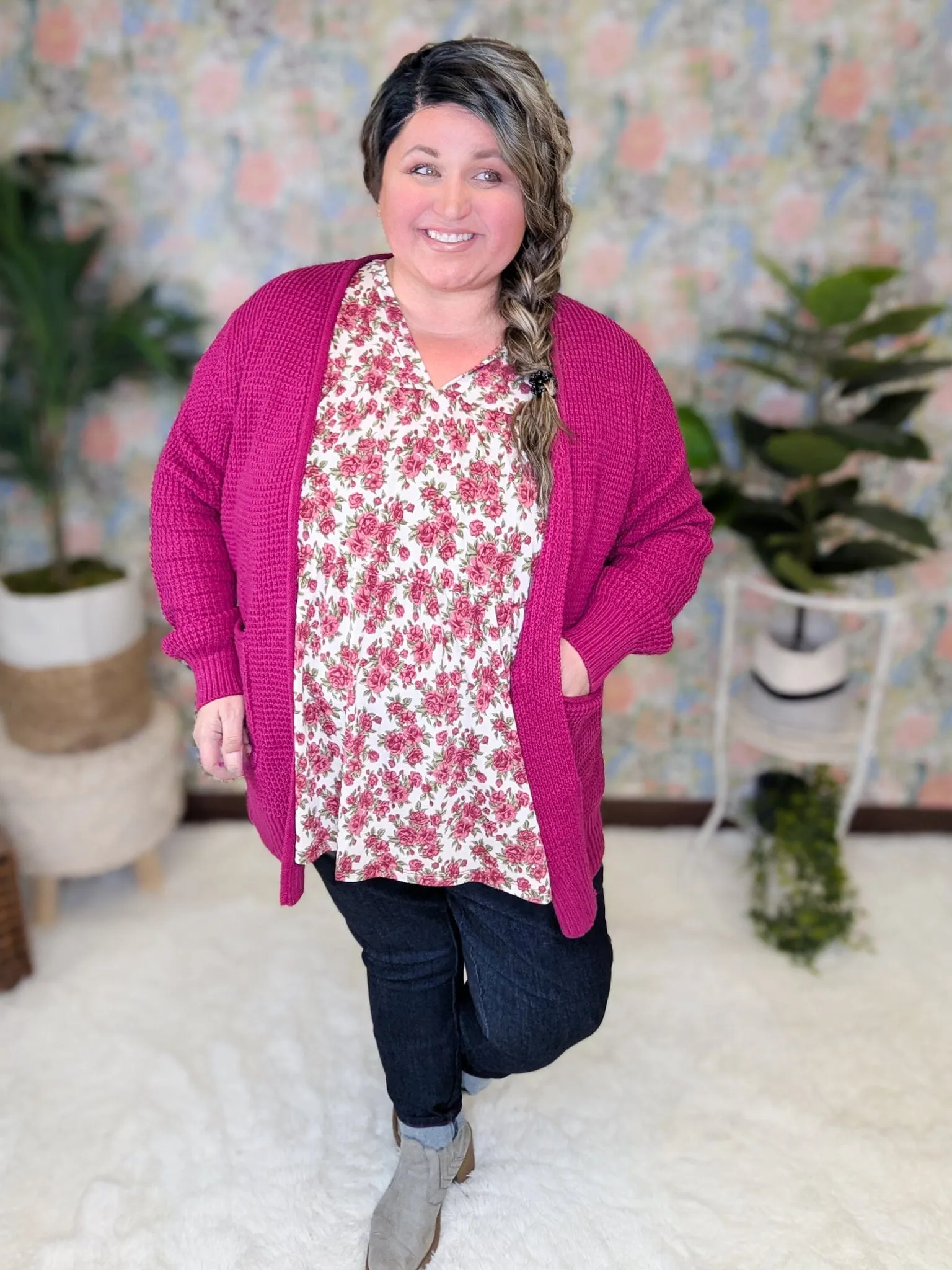 Millie Sweater Cardi w/Patch Pockets (9 colors!)