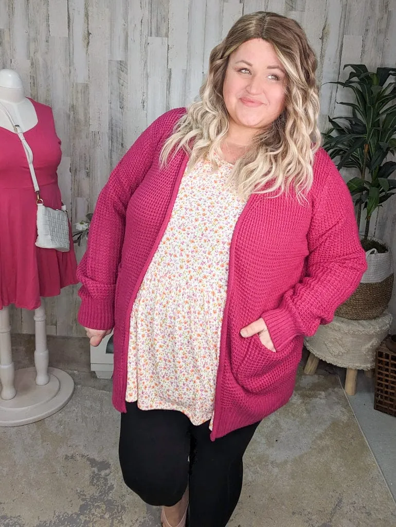 Millie Sweater Cardi w/Patch Pockets (9 colors!)