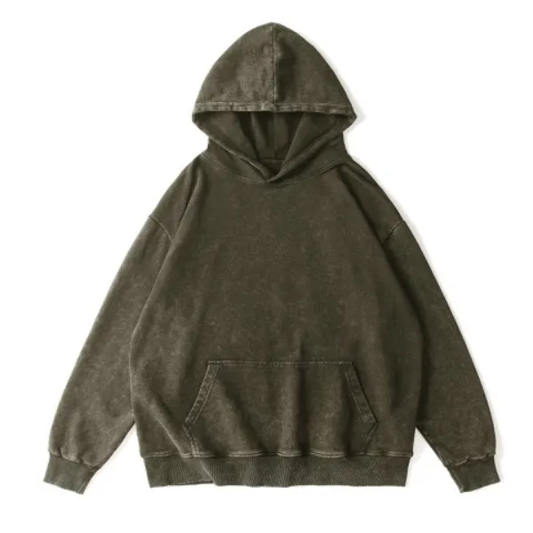 Mineral Wash Hooded Sweatshirt