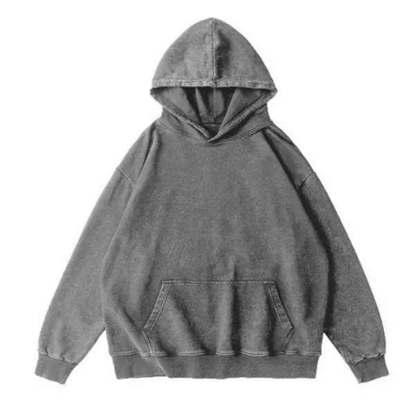 Mineral Wash Hooded Sweatshirt