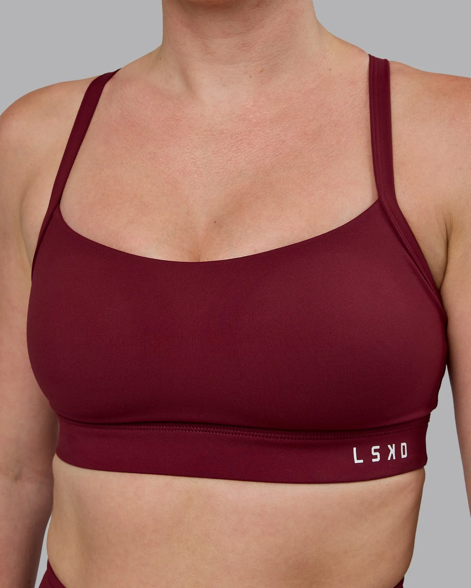 Momentum Sports Bra D/DD/E - Cordovan
